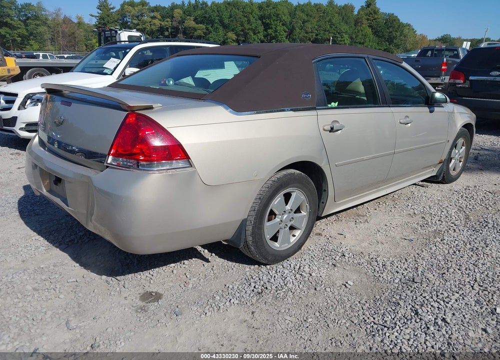 2009 CHEVROLET IMPALA VIN: 2G1WT57N191263916