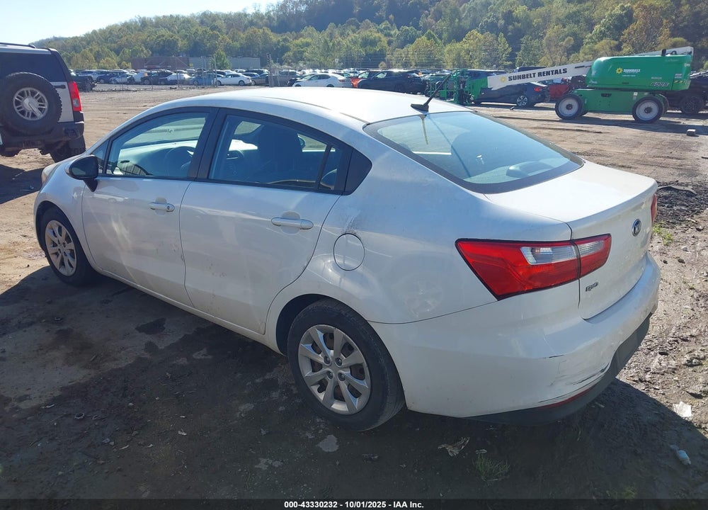 2016 KIA RIO VIN: KNADM4A36G6541760