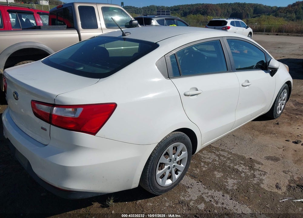 2016 KIA RIO VIN: KNADM4A36G6541760
