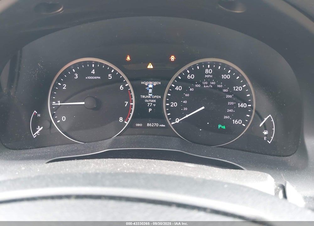 2013 LEXUS ES 350 VIN: JTHBK1GG2D2026278