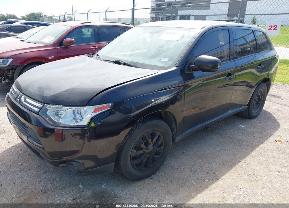 2014 MITSUBISHI OUTLANDER VIN: JA4AD2A36EZ007240