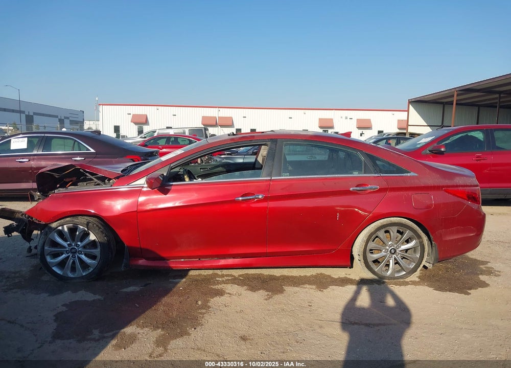 2013 HYUNDAI SONATA SE VIN: 5NPEC4AC2DH555313