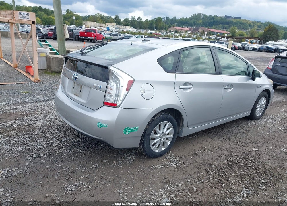 2012 TOYOTA PRIUS PLUG-IN VIN: JTDKN3DP7C3030148