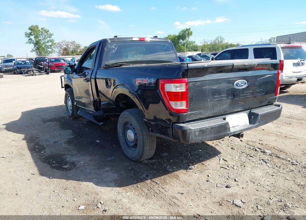 2022 FORD F-150 VIN: 1FTMF1E55NKE48448