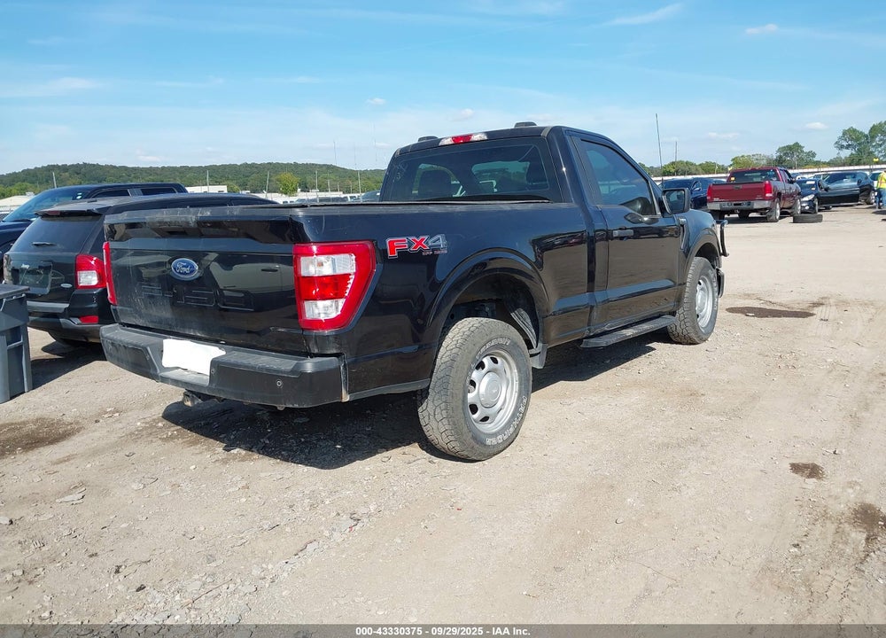 2022 FORD F-150 VIN: 1FTMF1E55NKE48448