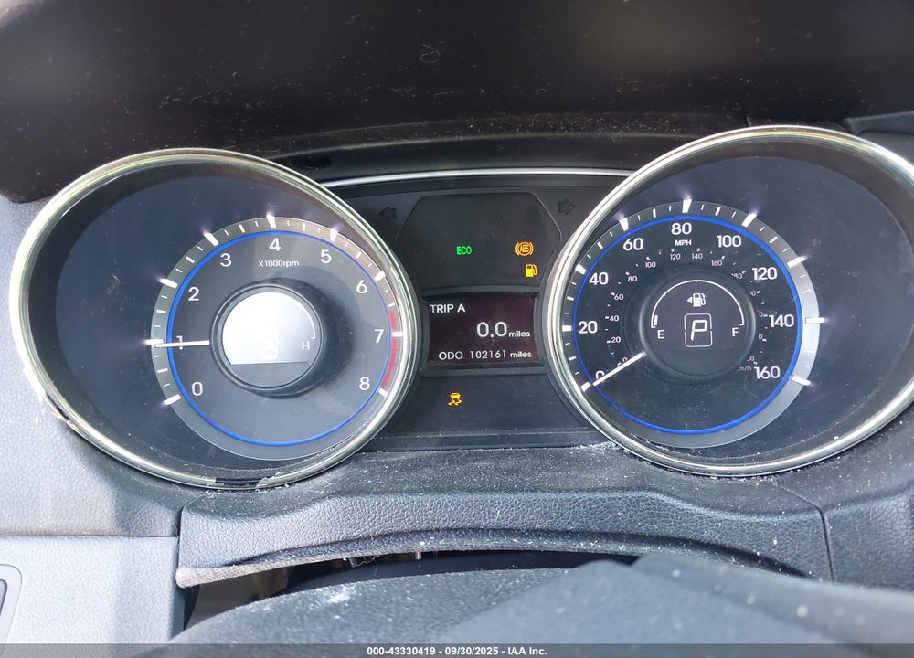 2013 HYUNDAI SONATA VIN: 5NPEB4AC2DH694795