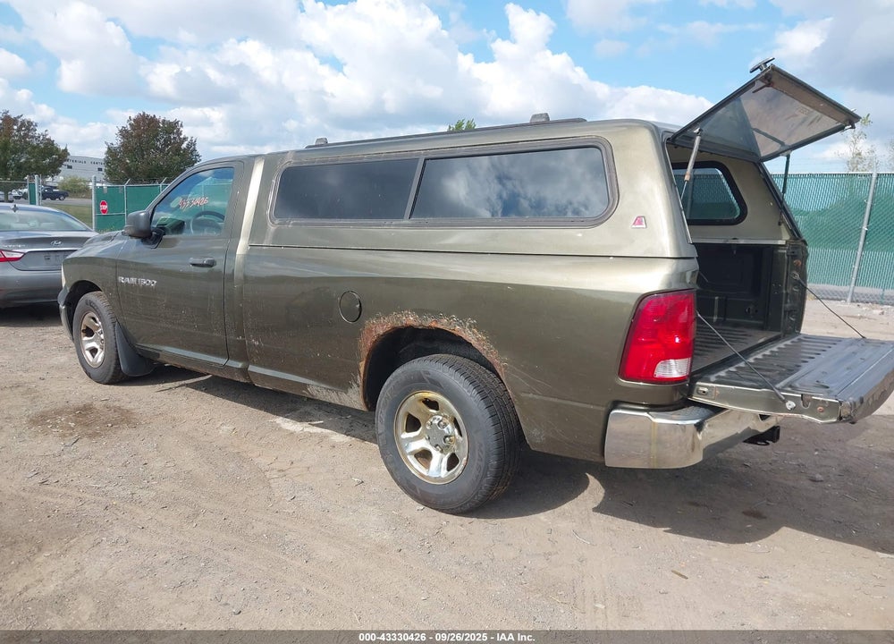 2012 RAM 1500 ST VIN: 3C6JD6DP0CG121895
