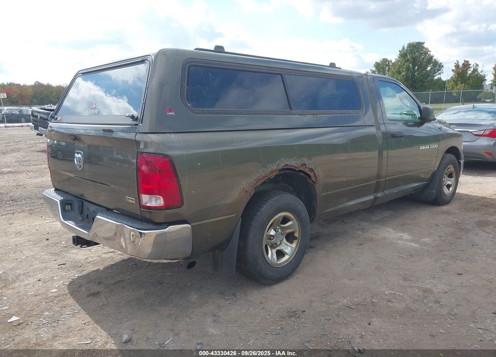 2012 RAM 1500 ST VIN: 3C6JD6DP0CG121895
