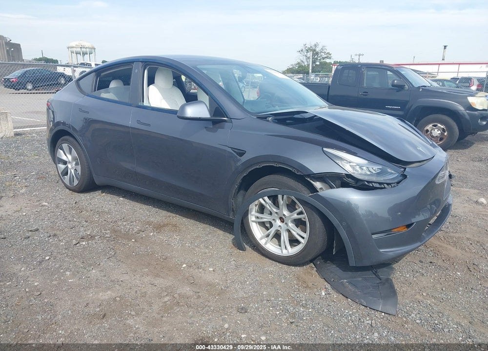 2021 TESLA MODEL Y LONG RANGE DUAL MOTOR ALL-WHEEL DRIVE VIN: 5YJYGDEE1MF070303