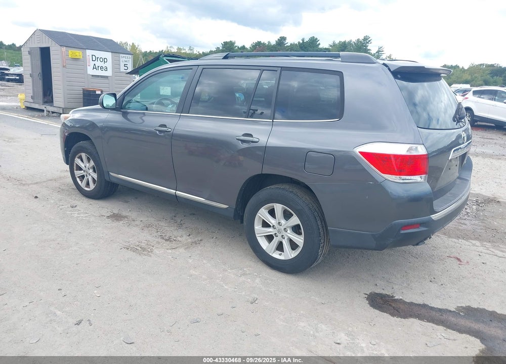2012 TOYOTA HIGHLANDER VIN: 5TDBK3EH0CS140053