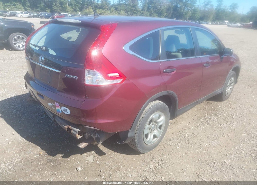 2013 HONDA CR-V LX VIN: 5J6RM4H32DL004535
