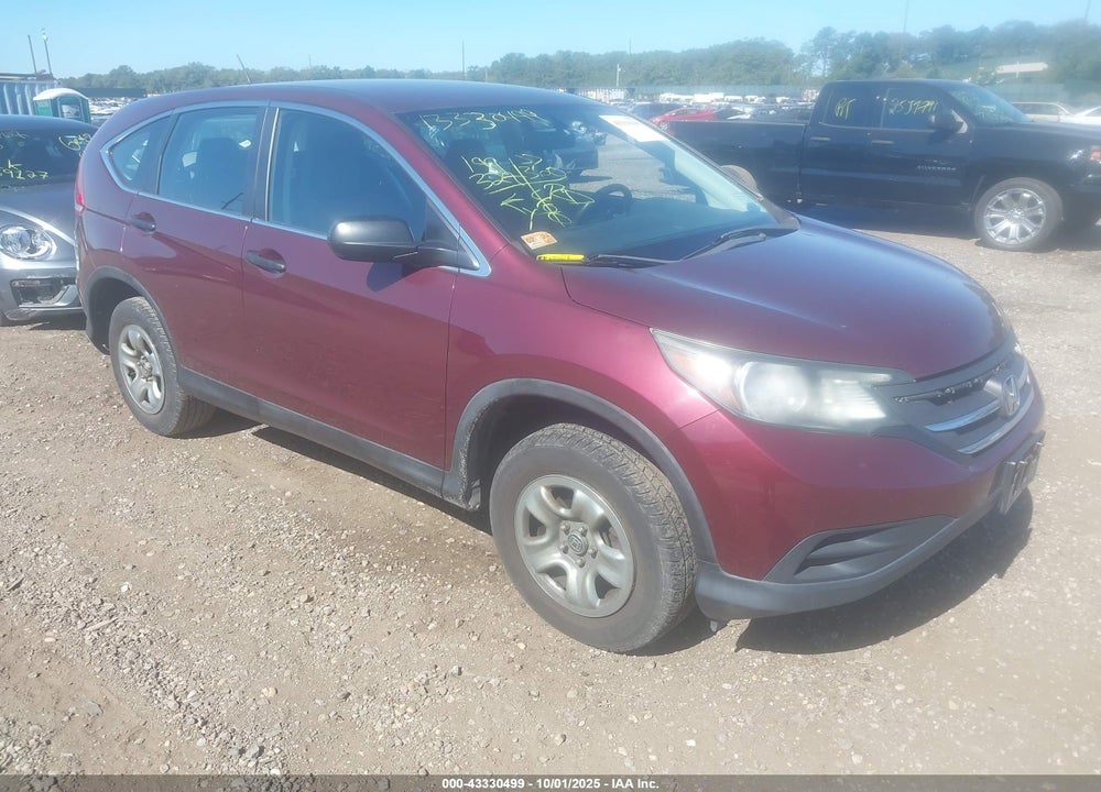 2013 HONDA CR-V LX VIN: 5J6RM4H32DL004535