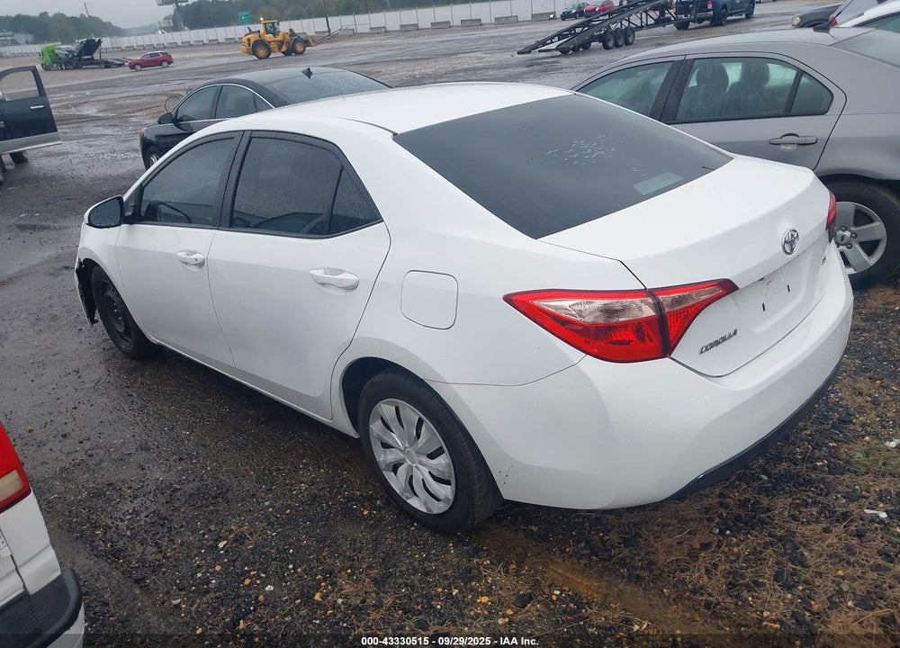 2017 TOYOTA COROLLA LE VIN: 2T1BURHE9HC844556