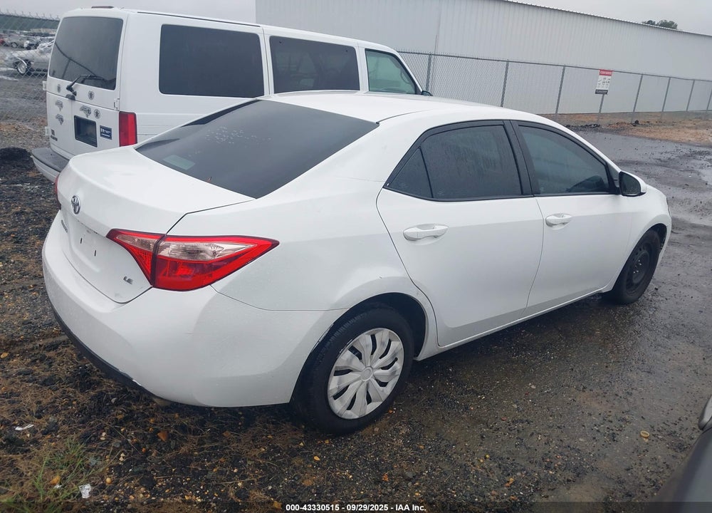 2017 TOYOTA COROLLA LE VIN: 2T1BURHE9HC844556