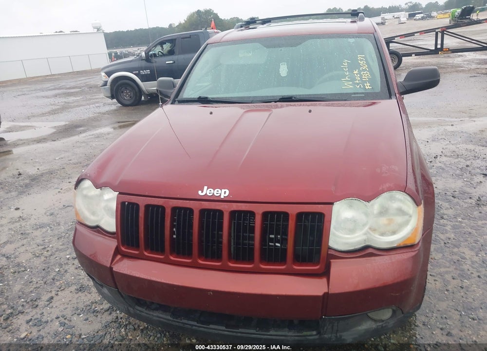 2008 JEEP GRAND CHEROKEE LAREDO VIN: 1J8GR48K28C179002