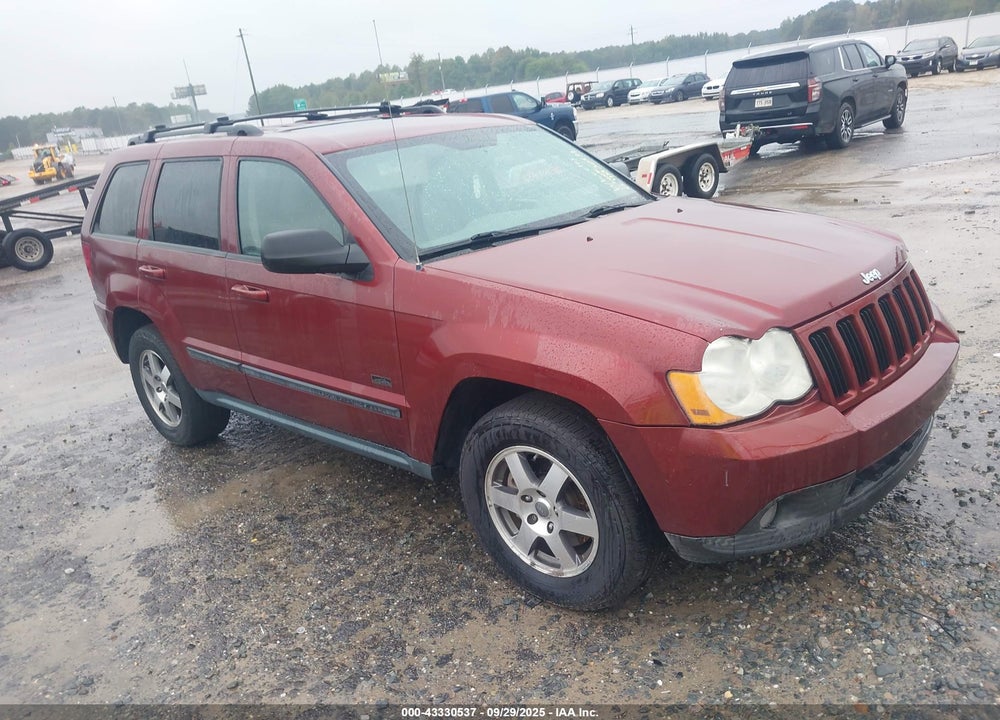 2008 JEEP GRAND CHEROKEE LAREDO VIN: 1J8GR48K28C179002