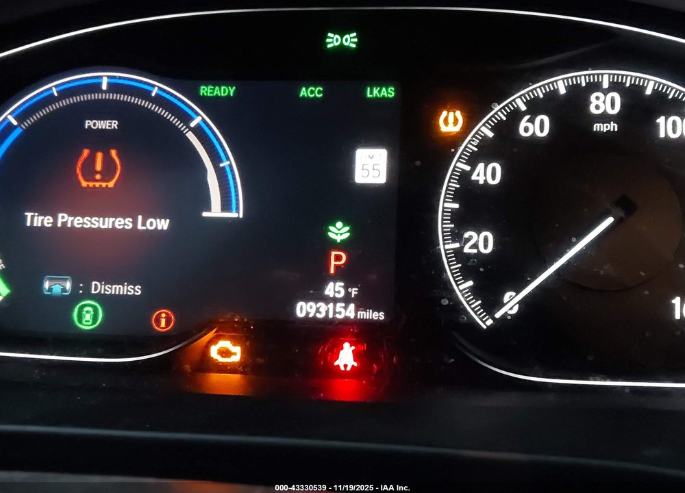 2022 HONDA INSIGHT VIN: 19XZE4F50NE006351