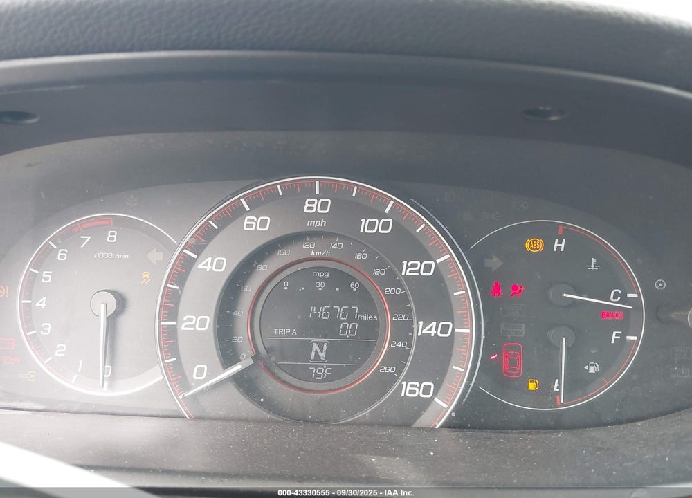 2014 HONDA ACCORD LX-S VIN: 1HGCT1B30EA005445