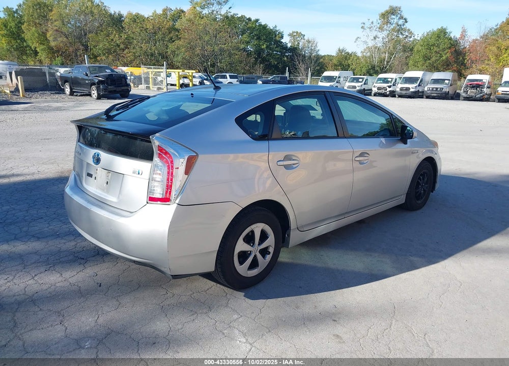 2012 TOYOTA PRIUS VIN: JTDKN3DU6C5381157