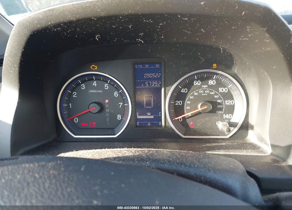 2010 HONDA CR-V VIN: 5J6RE4H36AL026613