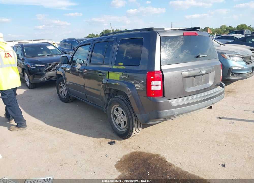 2017 JEEP PATRIOT VIN: 1C4NJPBA9HD211445
