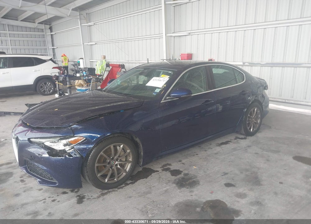 2020 ALFA ROMEO GIULIA RWD VIN: ZARFAMAN1L7631446