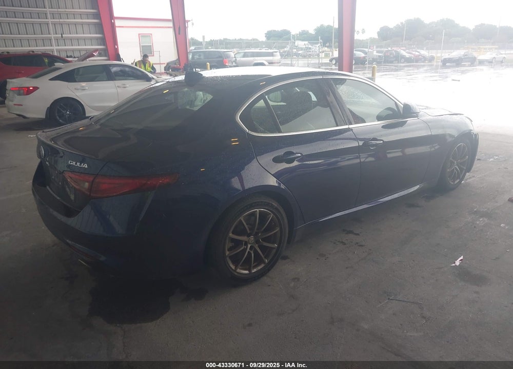 2020 ALFA ROMEO GIULIA RWD VIN: ZARFAMAN1L7631446