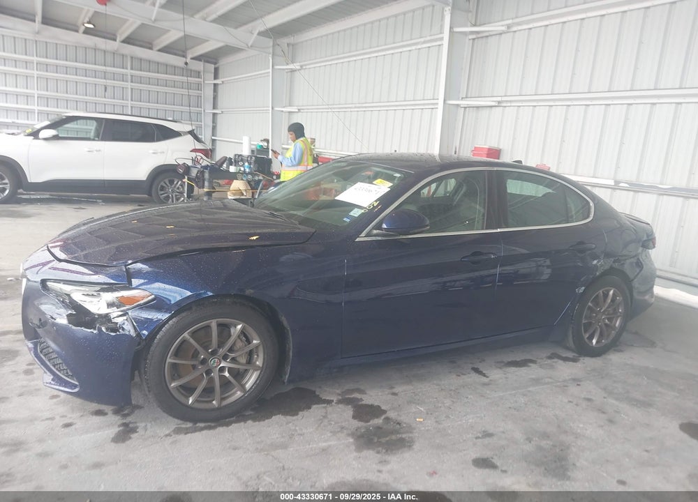 2020 ALFA ROMEO GIULIA RWD VIN: ZARFAMAN1L7631446