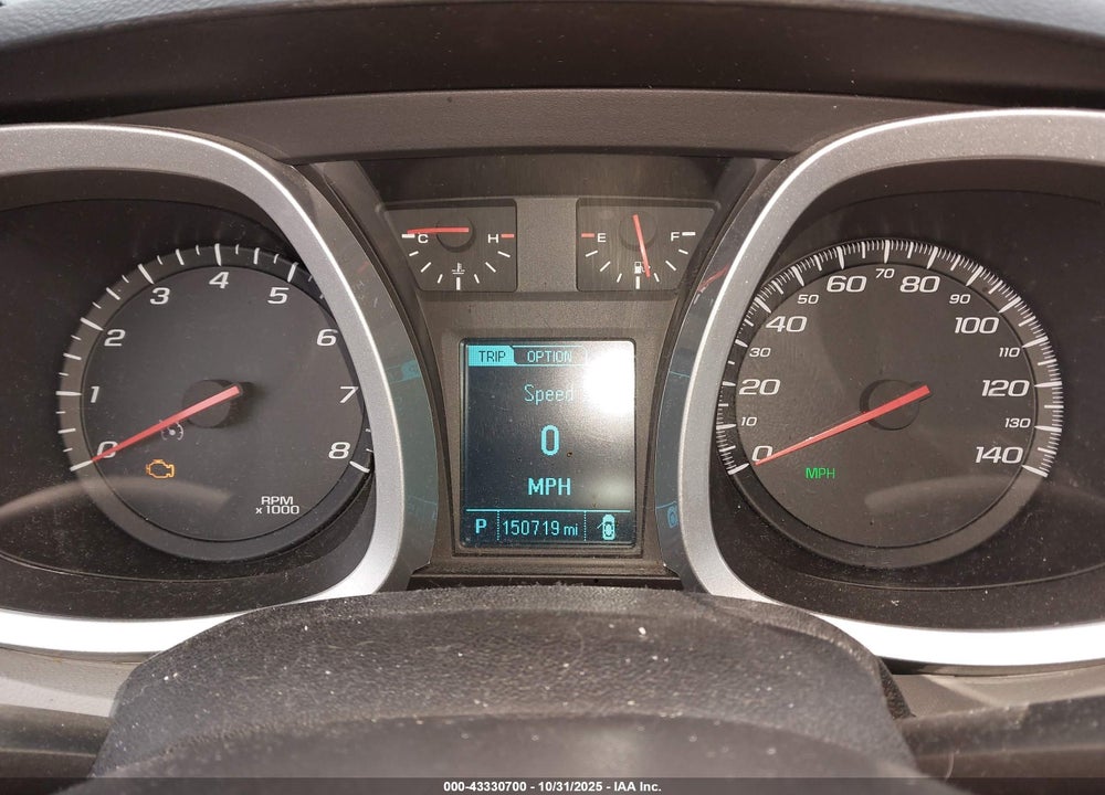 2015 CHEVROLET EQUINOX VIN: 2GNFLGEK0F6413502