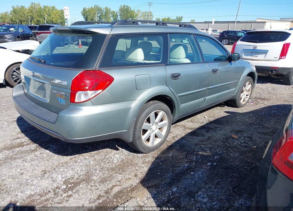 2009 SUBARU OUTBACK VIN: 4S4BP61C497340669
