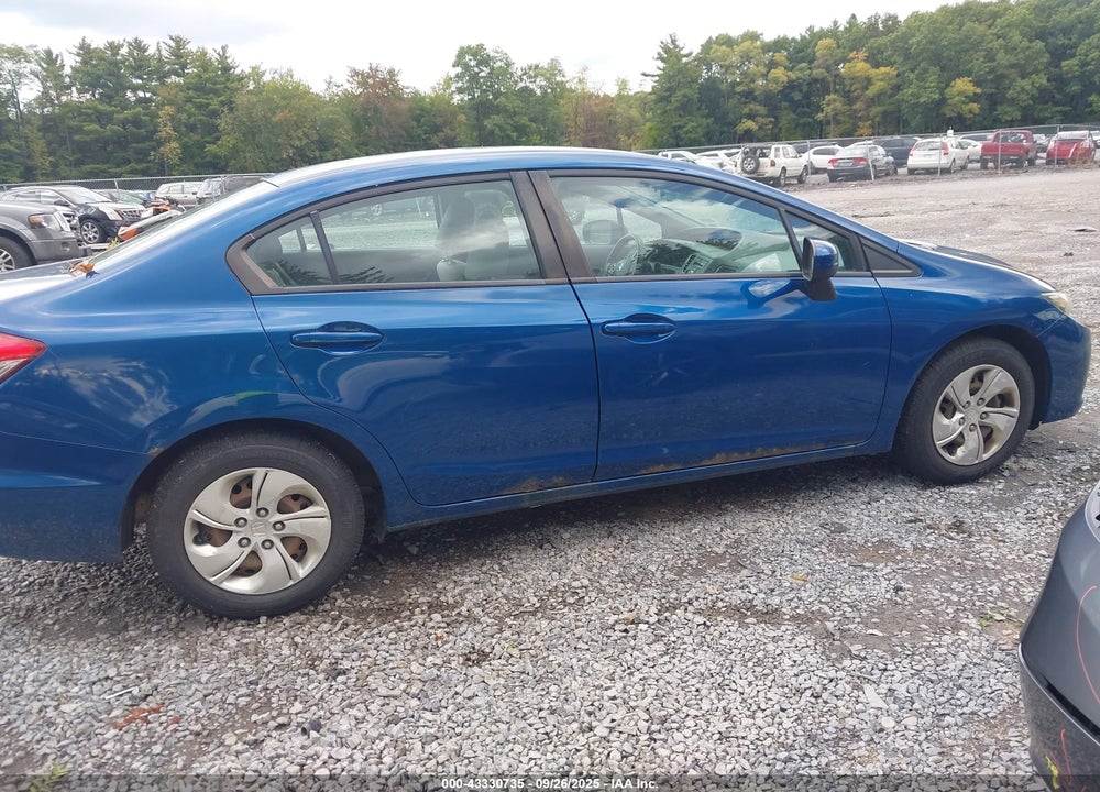 2014 HONDA CIVIC VIN: 2HGFB2F54EH541995