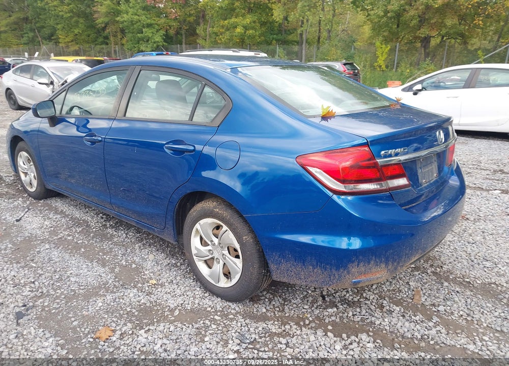 2014 HONDA CIVIC VIN: 2HGFB2F54EH541995