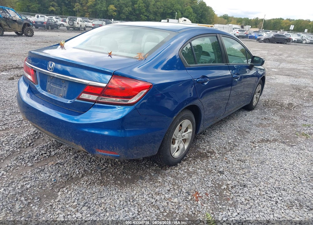 2014 HONDA CIVIC VIN: 2HGFB2F54EH541995