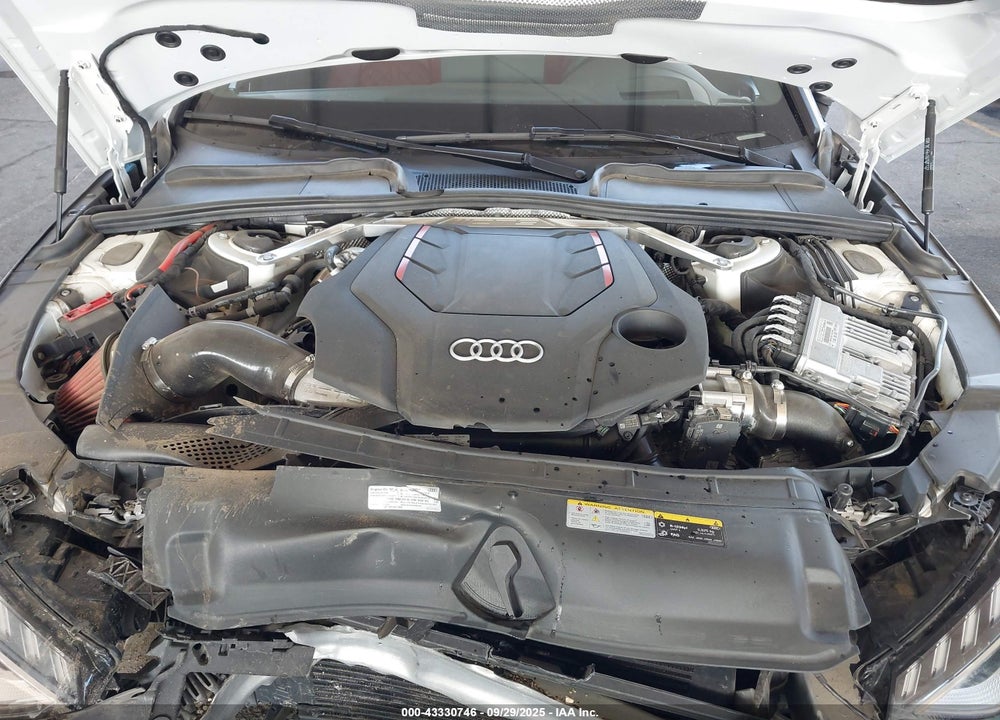 2023 AUDI S4 PRESTIGE TFSI QUATTRO TIPTRONIC VIN: WAUC4AF41PA083487