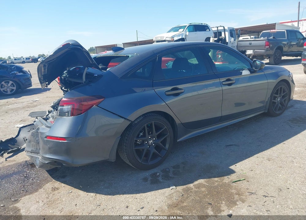 2025 HONDA CIVIC VIN: 2HGFE2F51SH565660