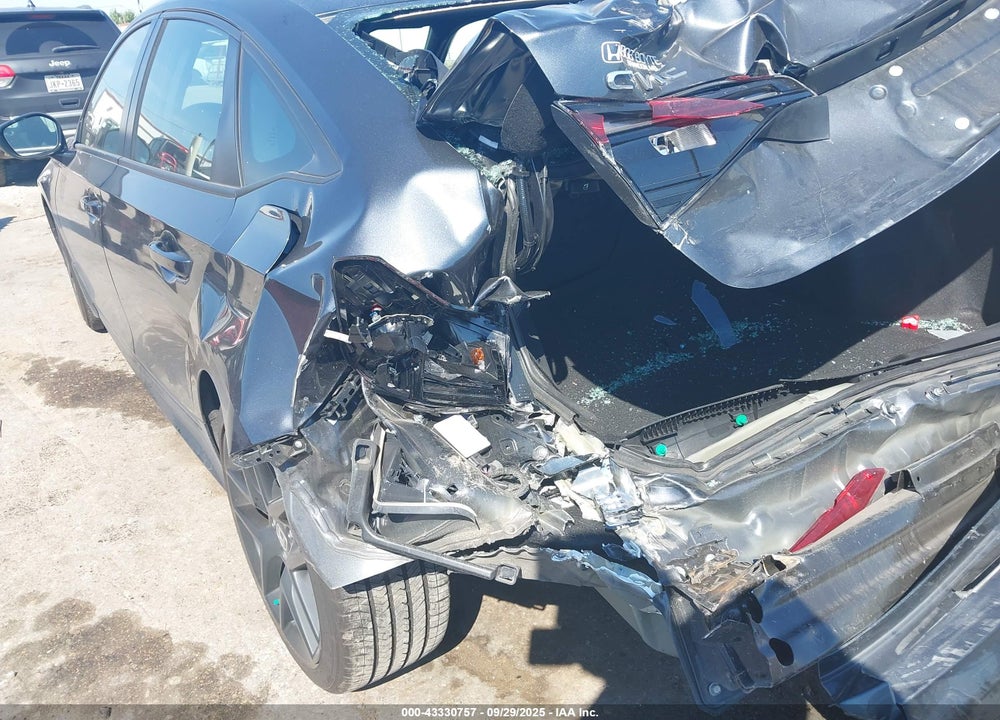 2025 HONDA CIVIC VIN: 2HGFE2F51SH565660