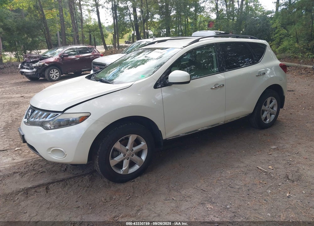 2009 NISSAN MURANO SL VIN: JN8AZ18W29W111169