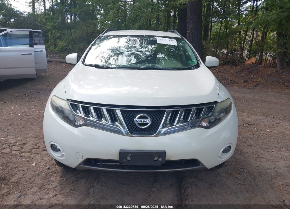 2009 NISSAN MURANO SL VIN: JN8AZ18W29W111169