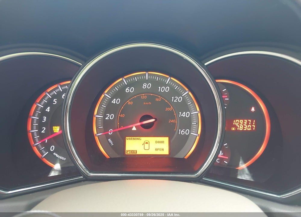 2009 NISSAN MURANO SL VIN: JN8AZ18W29W111169