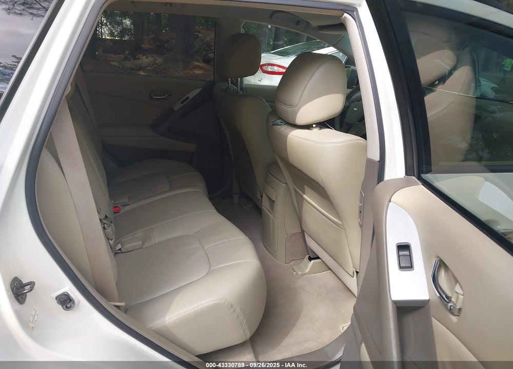 2009 NISSAN MURANO SL VIN: JN8AZ18W29W111169