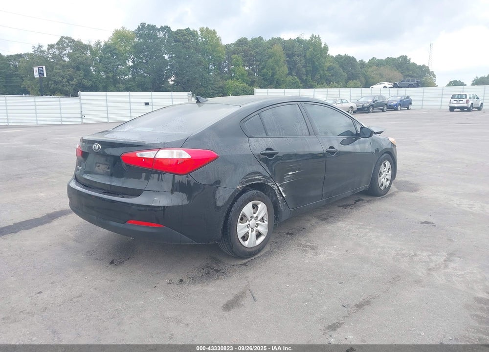 2016 KIA FORTE VIN: KNAFK4A60G5619710