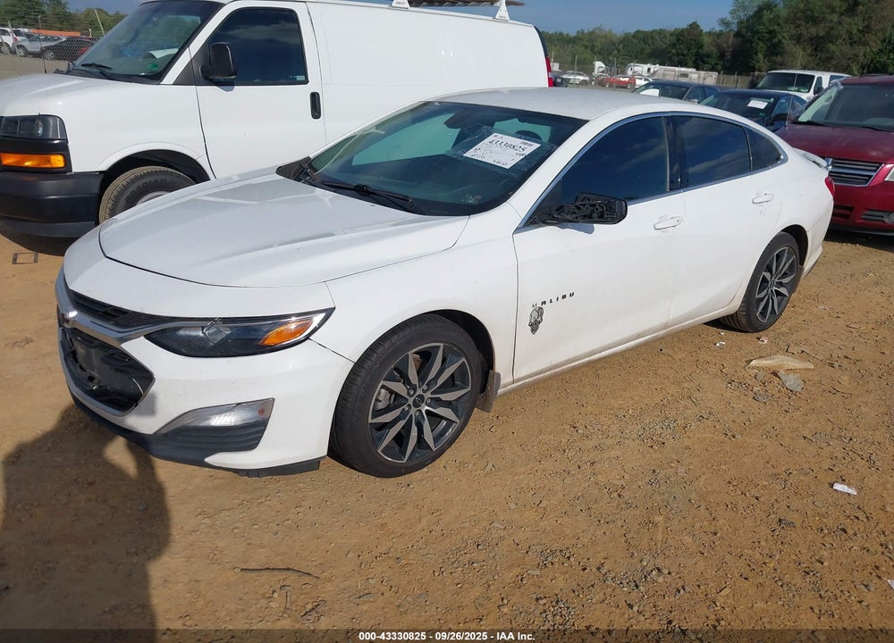 2021 CHEVROLET MALIBU FWD RS VIN: 1G1ZG5ST2MF047291