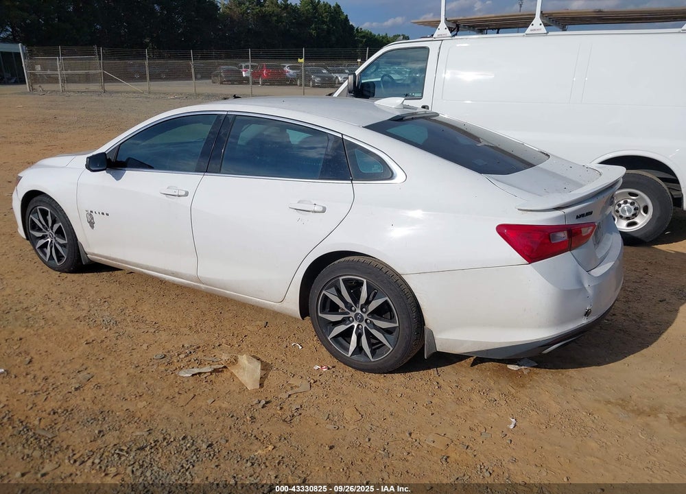 2021 CHEVROLET MALIBU FWD RS VIN: 1G1ZG5ST2MF047291