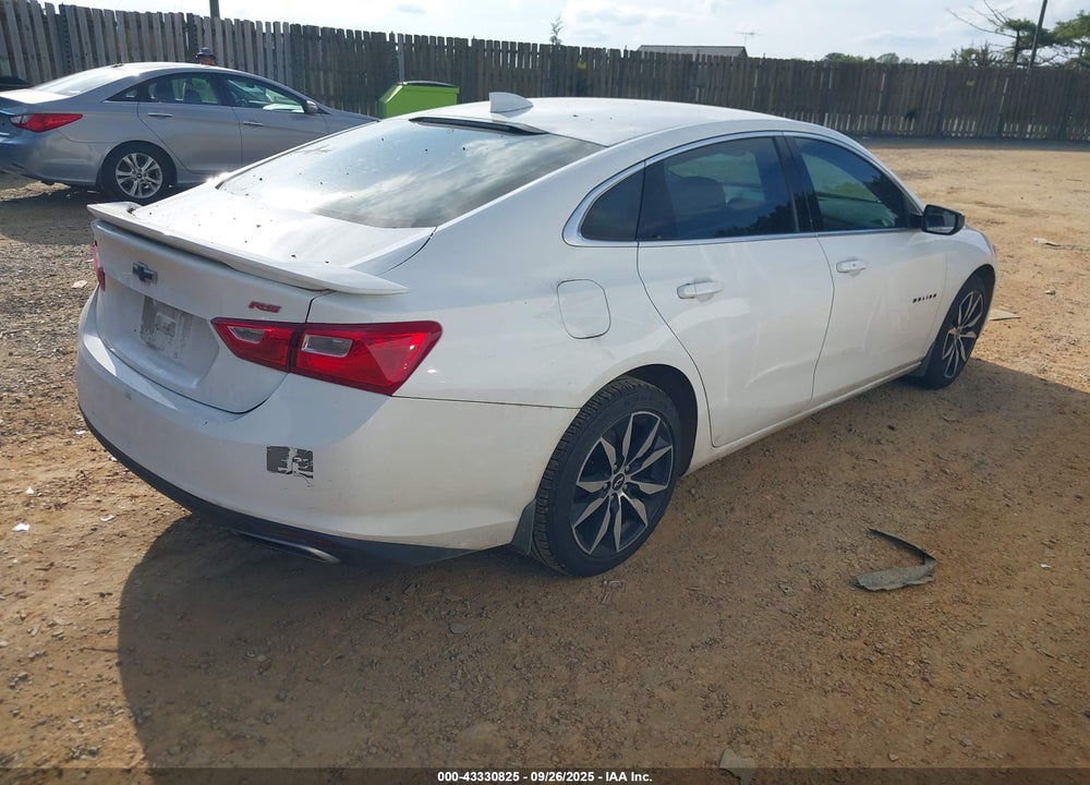 2021 CHEVROLET MALIBU FWD RS VIN: 1G1ZG5ST2MF047291