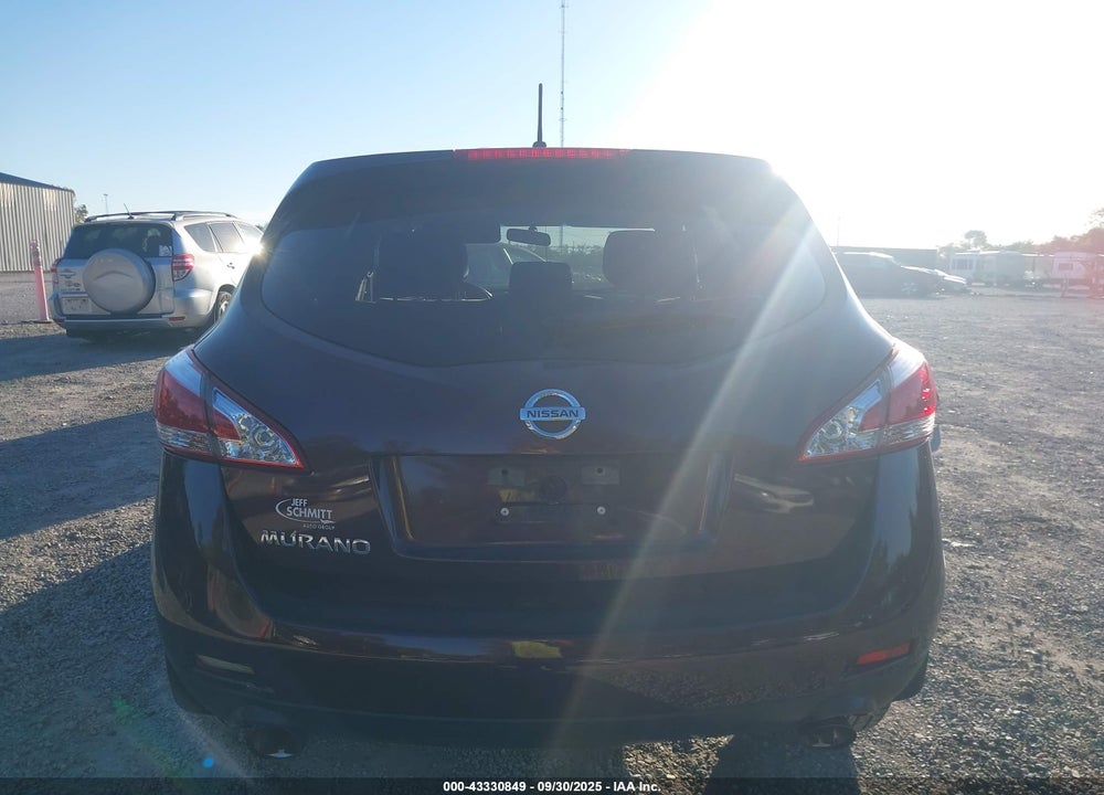 2014 NISSAN MURANO VIN: JN8AZ1MU8EW413404