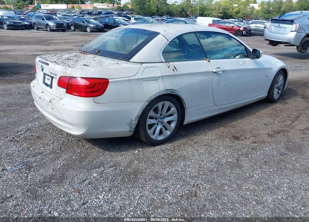 2012 BMW 3 SERIES VIN: WBADW7C57CE729861