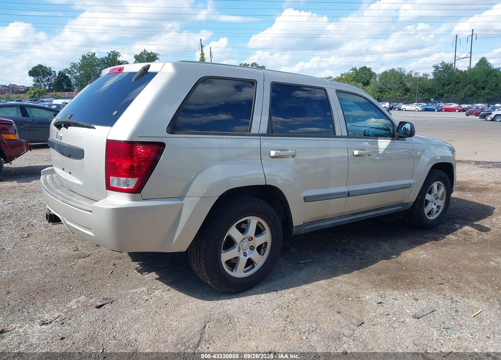2008 JEEP GRAND CHEROKEE LAREDO VIN: 1J8GR48K98C120853