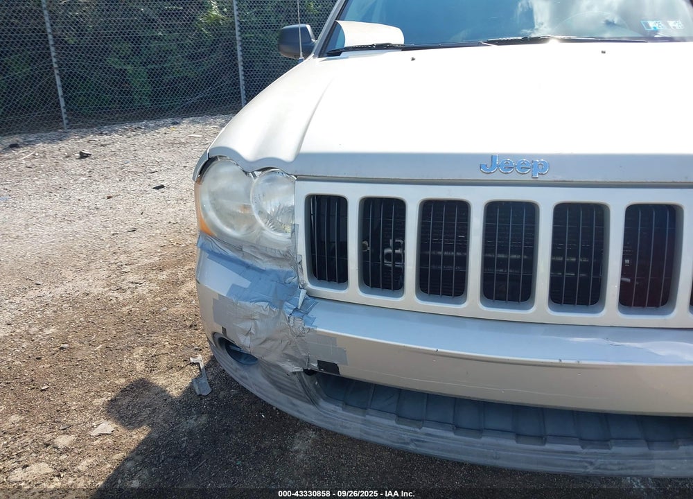 2008 JEEP GRAND CHEROKEE LAREDO VIN: 1J8GR48K98C120853