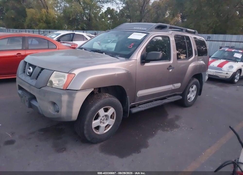 2006 NISSAN XTERRA S VIN: 5N1AN08W56C500365