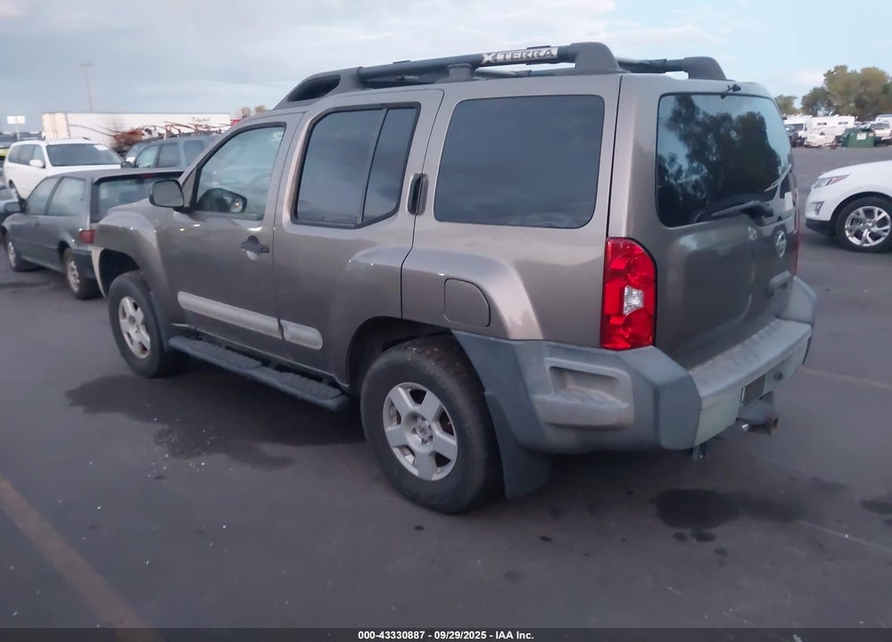 2006 NISSAN XTERRA S VIN: 5N1AN08W56C500365